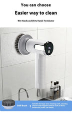 Electric Kitchen Sink Cleaning Brush
