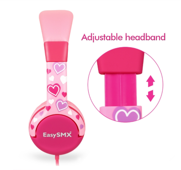 Kids wired headphones cable and plug