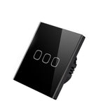 WiFi touch switch gang options