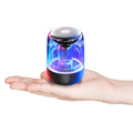 Glowing column Bluetooth speaker with color-changing LED