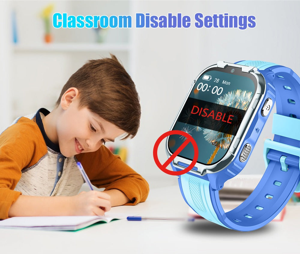 D55 Kids Smartwatch with GPS Tracker & SIM Card