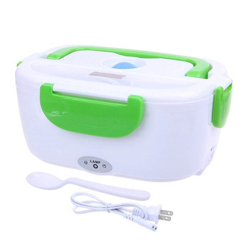 Electric Heated Lunch Box, Stainless Steel