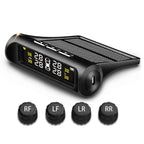 Solar wireless tire pressure monitor