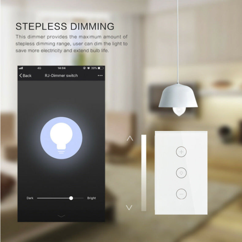 Smart WiFi Touch Dimmer, Alexa Compatible