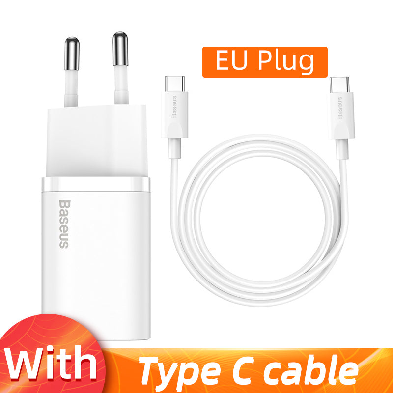 EU USB-C 20W Fast Charger for iPhone