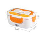 Electric Heated Lunch Box, Stainless Steel