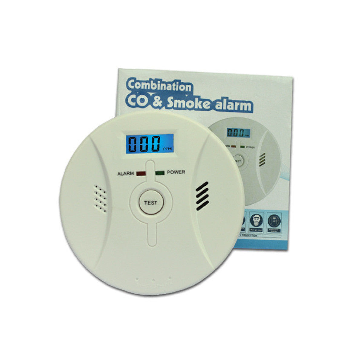 Carbon monoxide detector in home setting
