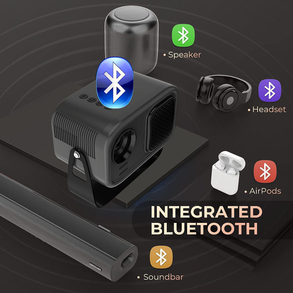HD Smart Portable Home Projector