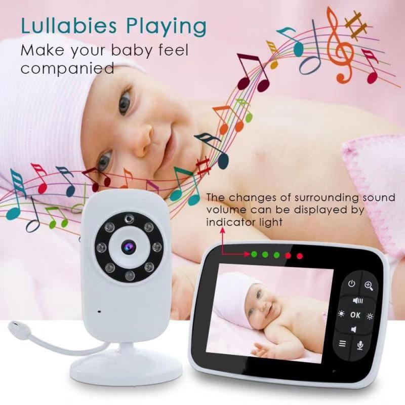 Baby monitor in nursery