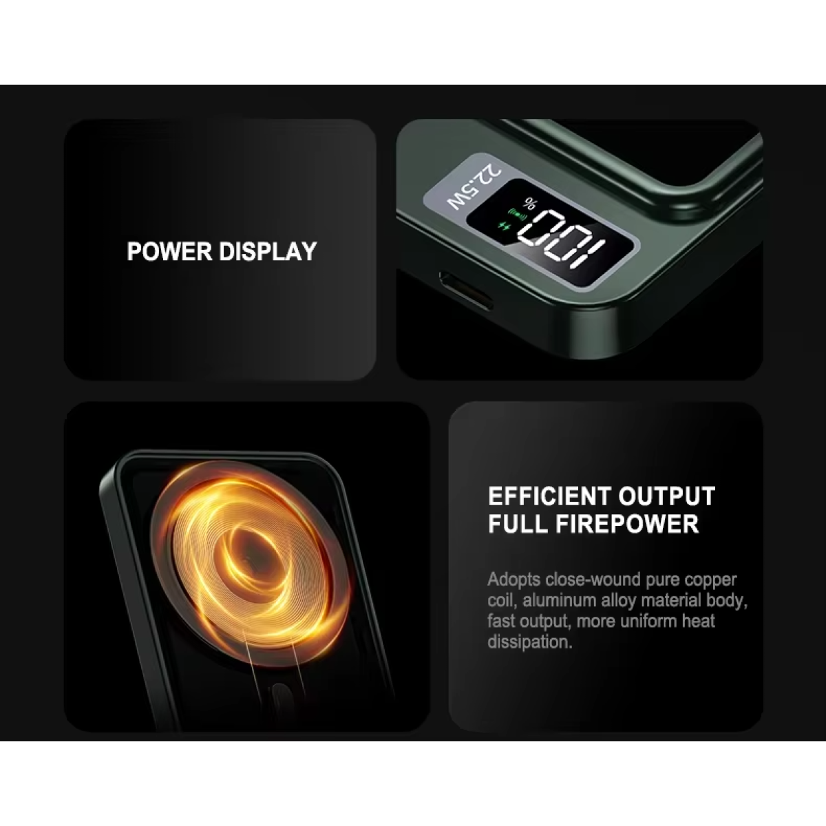 Magnetic Wireless Power Bank