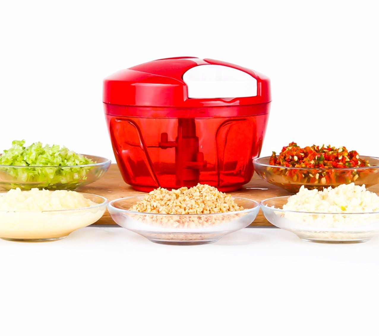 Manual pull-cord food chopper 485ml