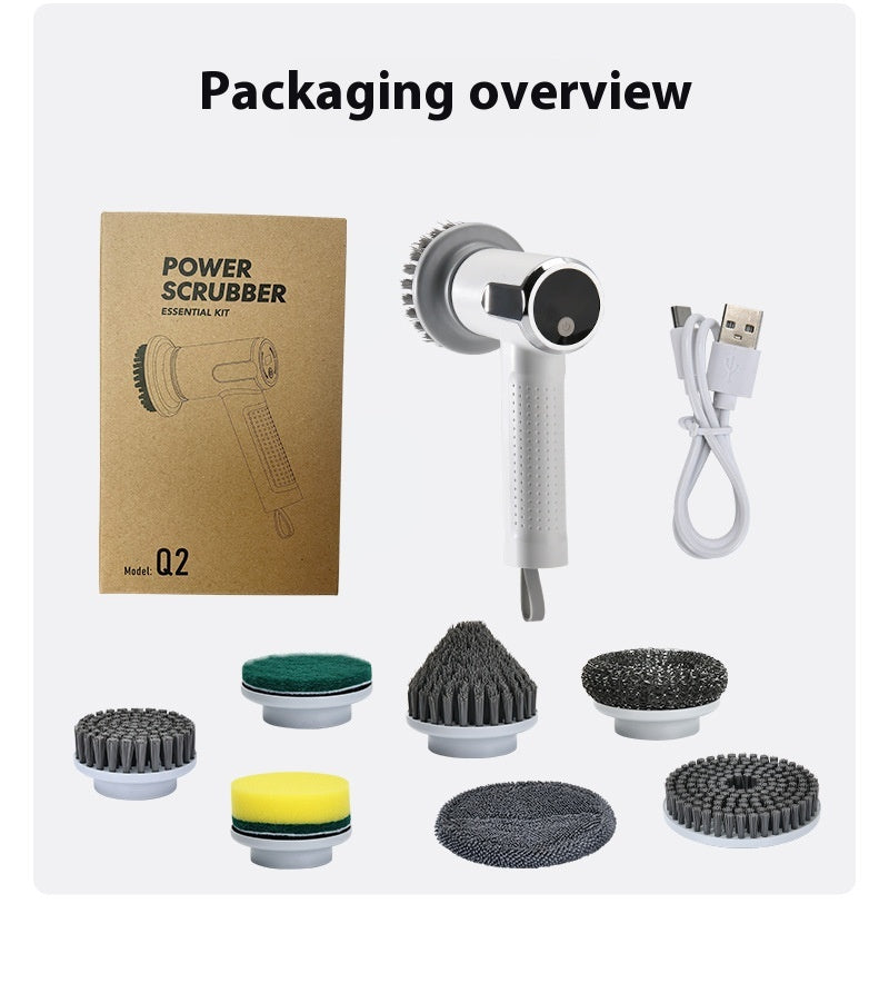 Electric Kitchen Sink Cleaning Brush