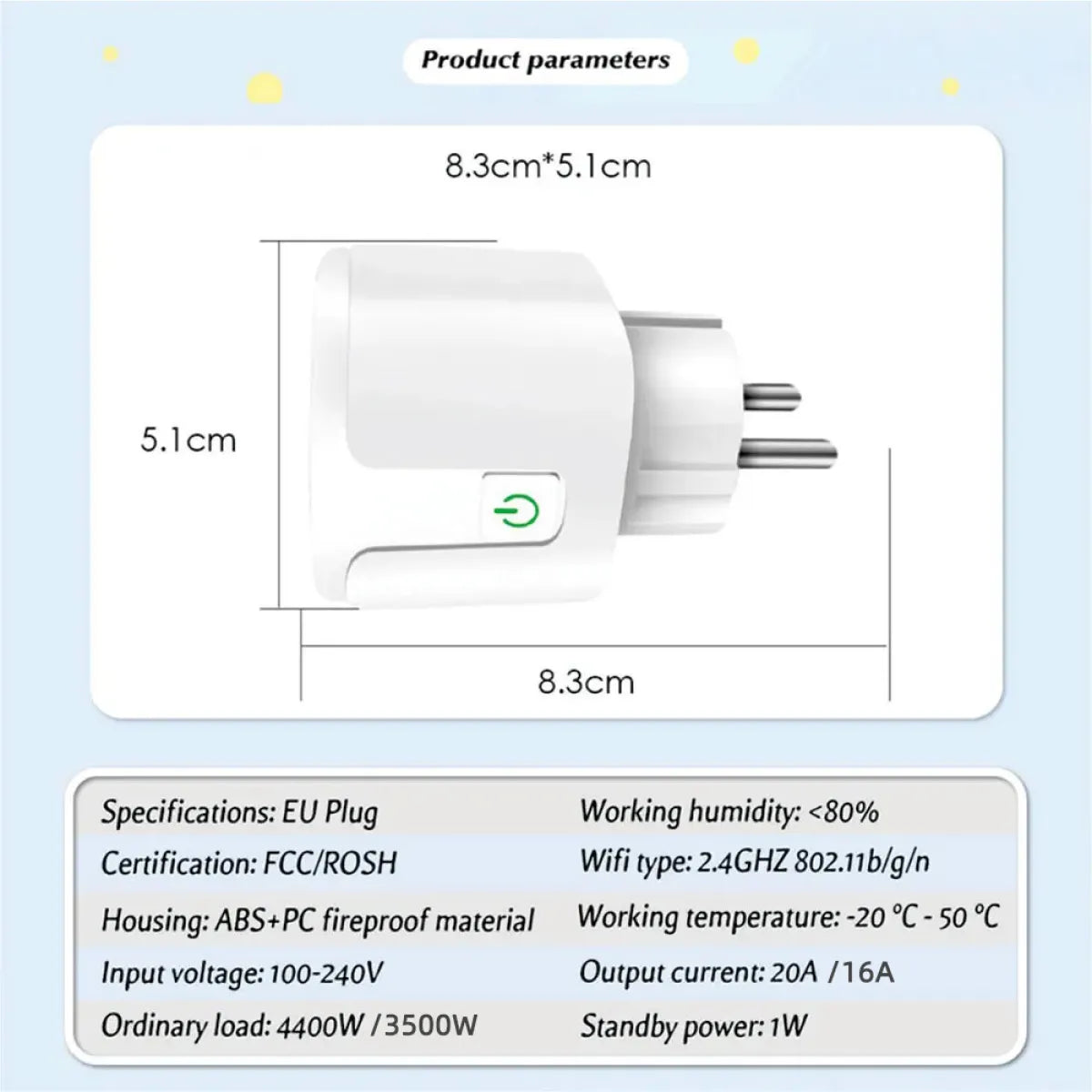 Matter smart plug app control