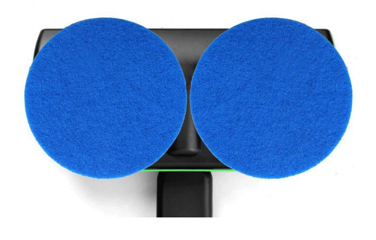 Electric mop pads