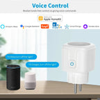 Matter smart plug in wall socket