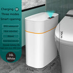 Smart Motion-Sensor Trash Can with Lid
