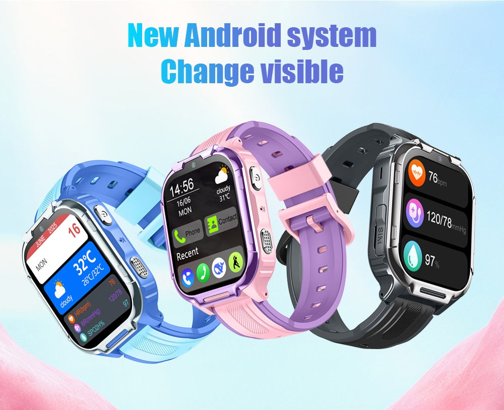 D55 Kids Smartwatch with GPS Tracker & SIM Card