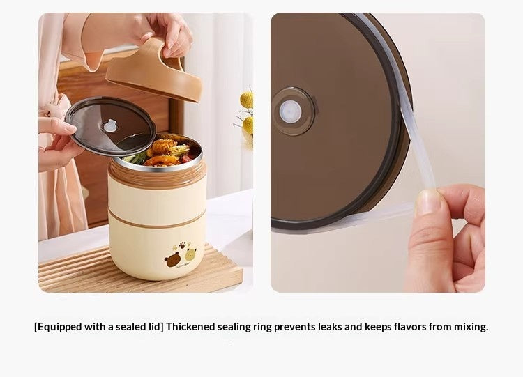 Leak-Proof Insulated Soup Container & Lunch Box