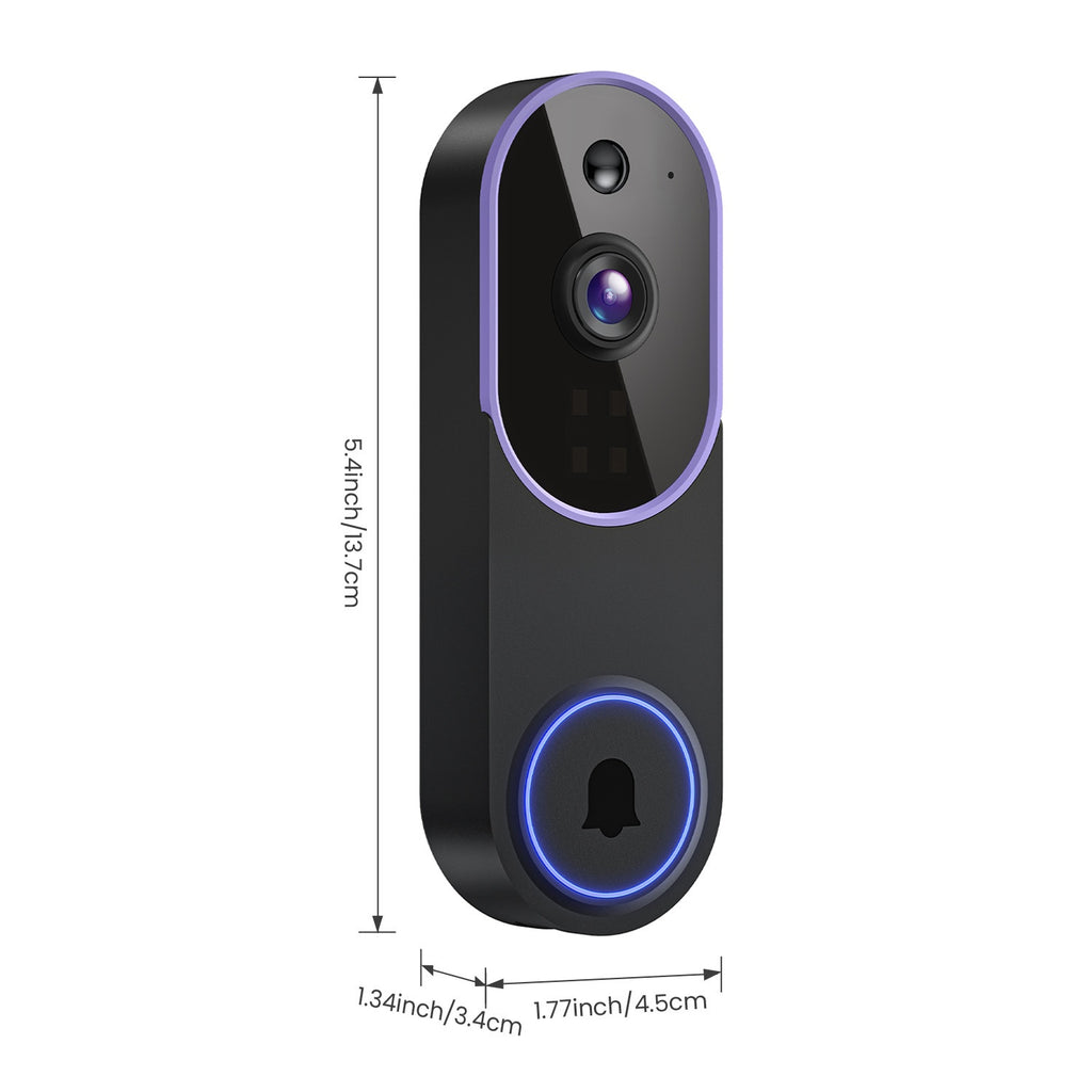 Outdoor Video Doorbell Camera with Intercom