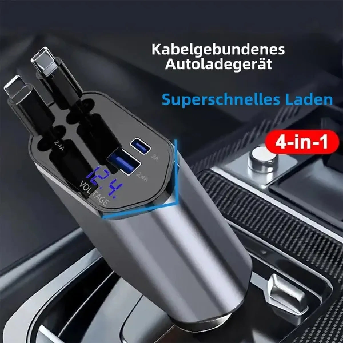 Car USB Fast Charger 120W