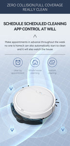 3-in-1 Smart Sweeping & Vacuum Robot