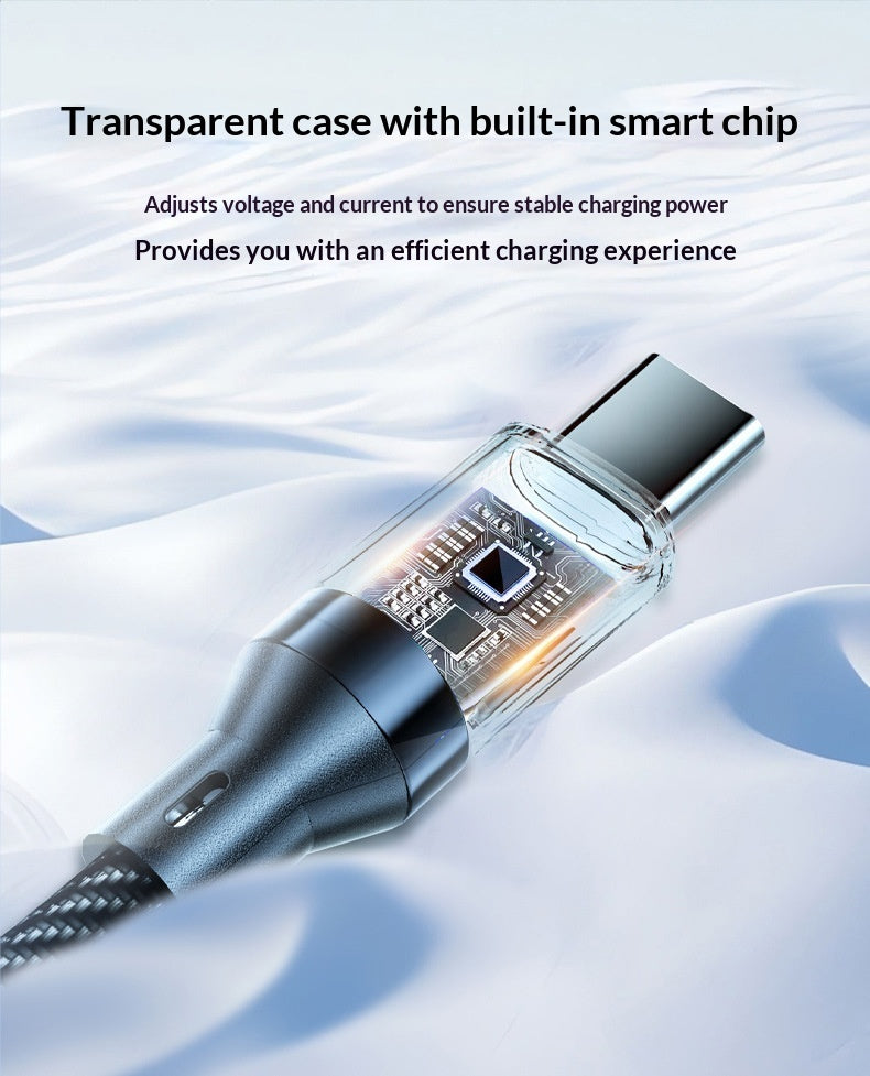 240W Type-C Fast Charging Cable, Digital Display