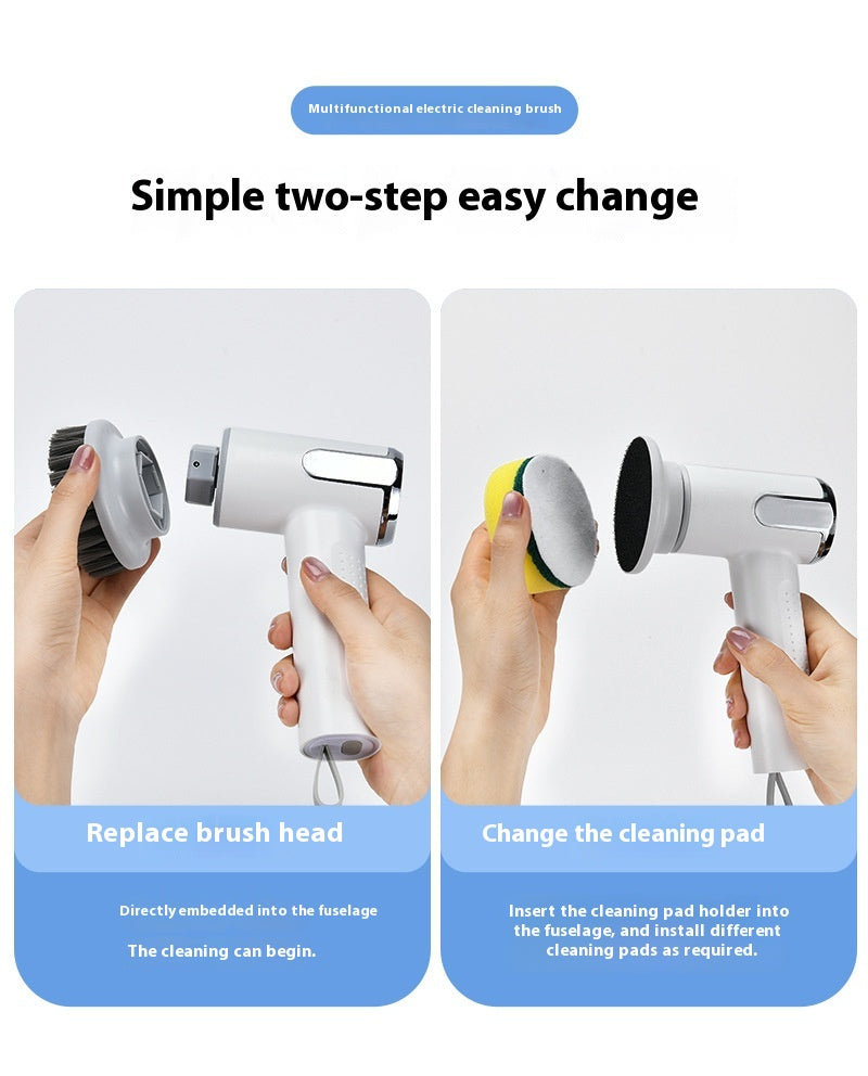 Electric Kitchen Sink Cleaning Brush