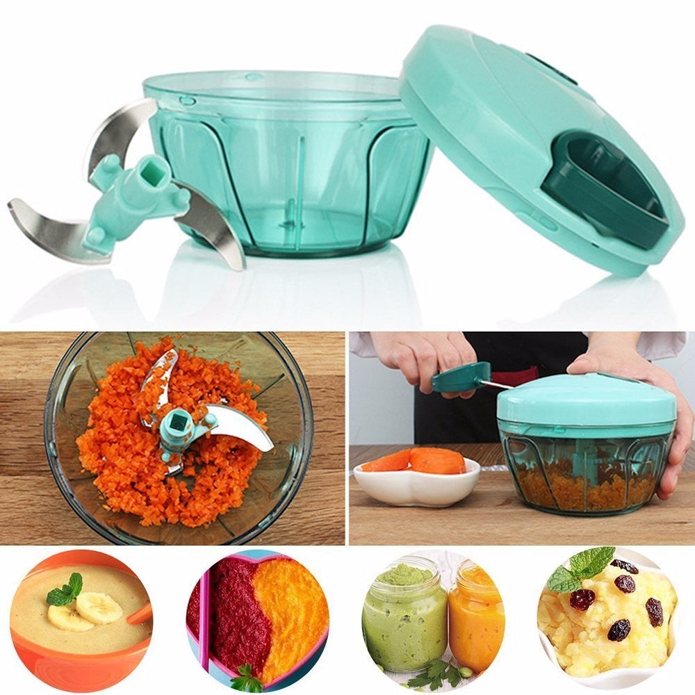 Food chopper size reference