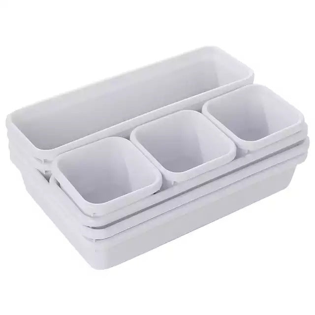 8-Piece Drawer Organizer Storage Trays