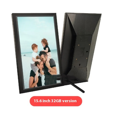 Photo frame touchscreen feature