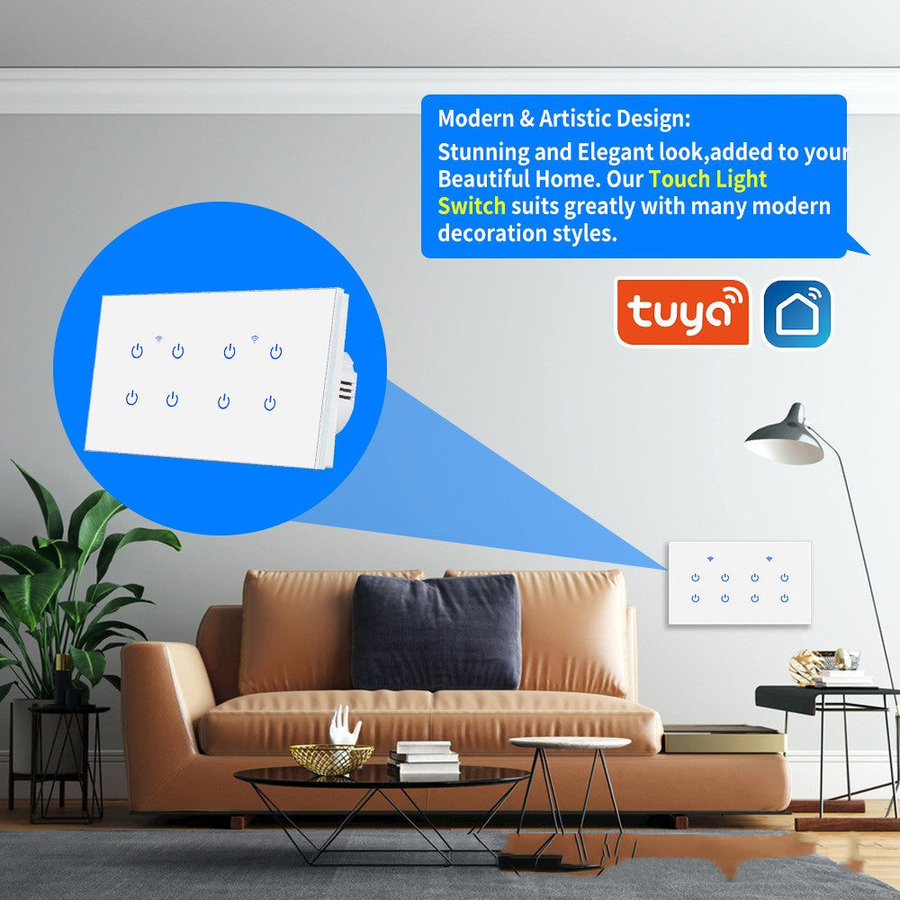 Smart Home WiFi Touch Wall Panel