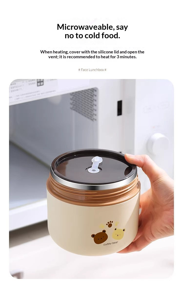 Leak-Proof Insulated Soup Container & Lunch Box