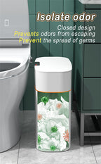 Smart Motion-Sensor Trash Can with Lid