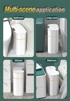 Smart Motion-Sensor Trash Can with Lid