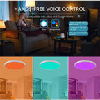 WiFi Smart Ceiling Light, Colorful