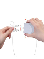 Magnetic cabinet lock key unlocking