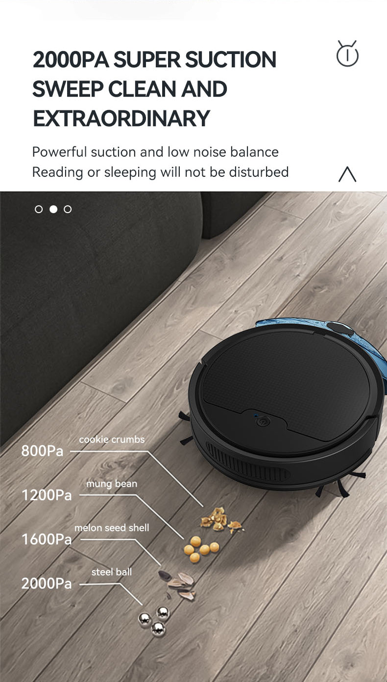 3-in-1 Smart Sweeping & Vacuum Robot