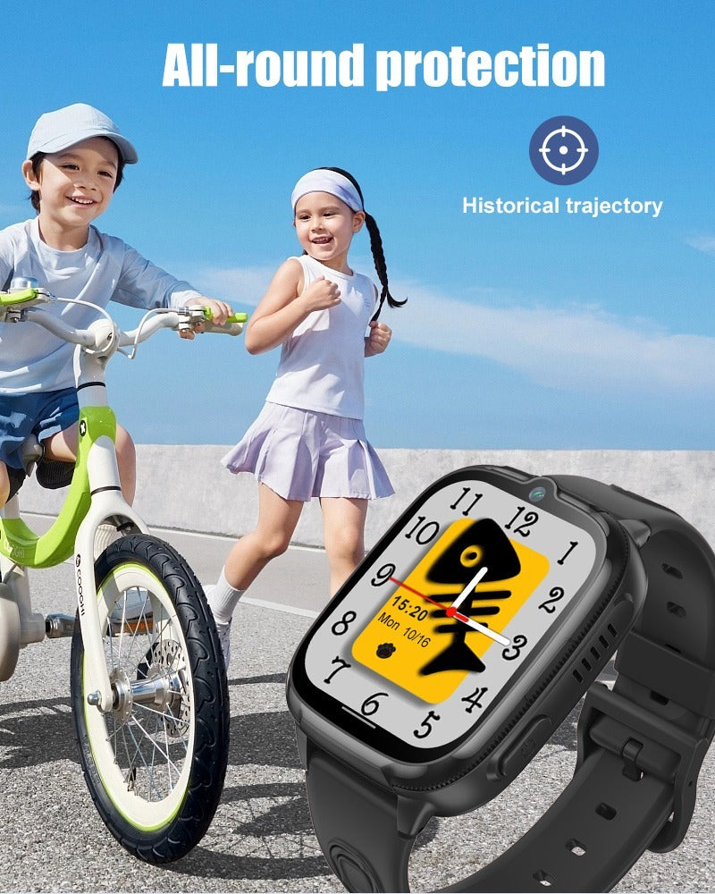 Kids smartwatch SOS one-click emergency call feature