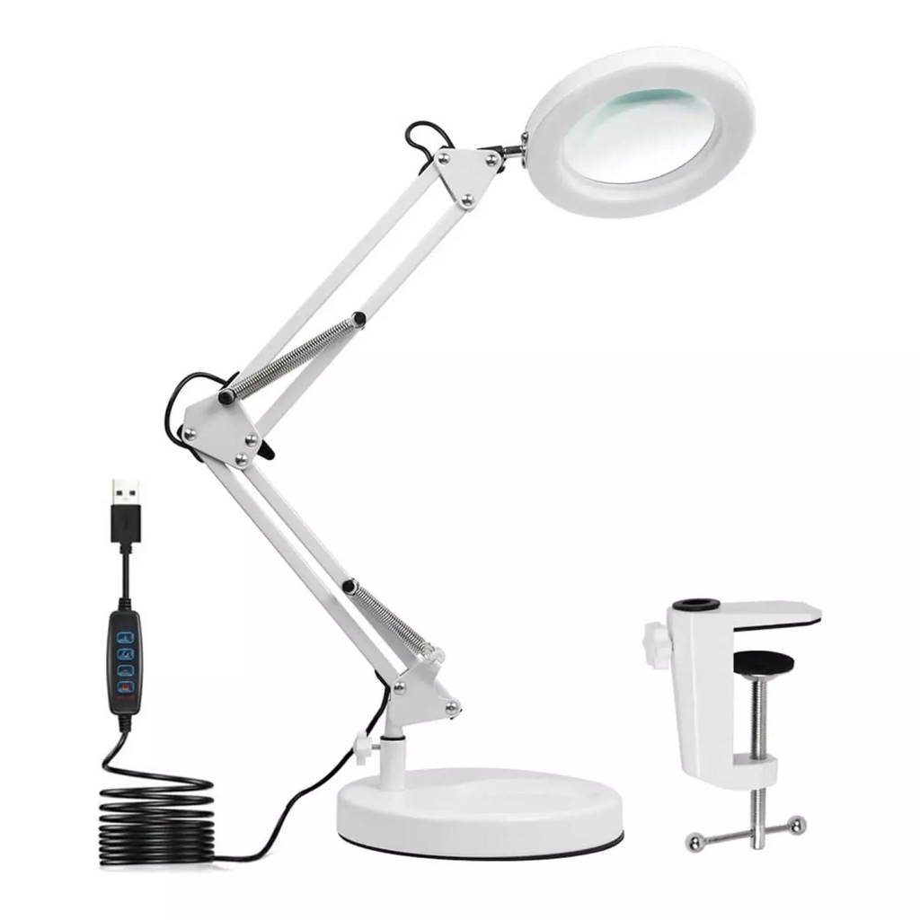 10x Magnifying LED Desk Lamp