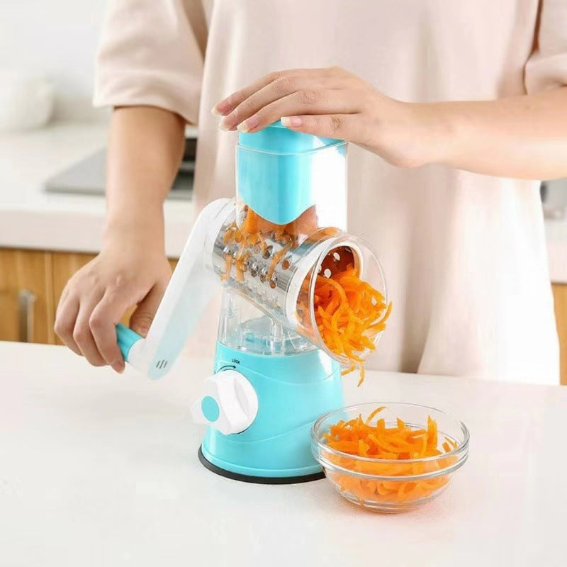 Vegetable slicer grating cheese