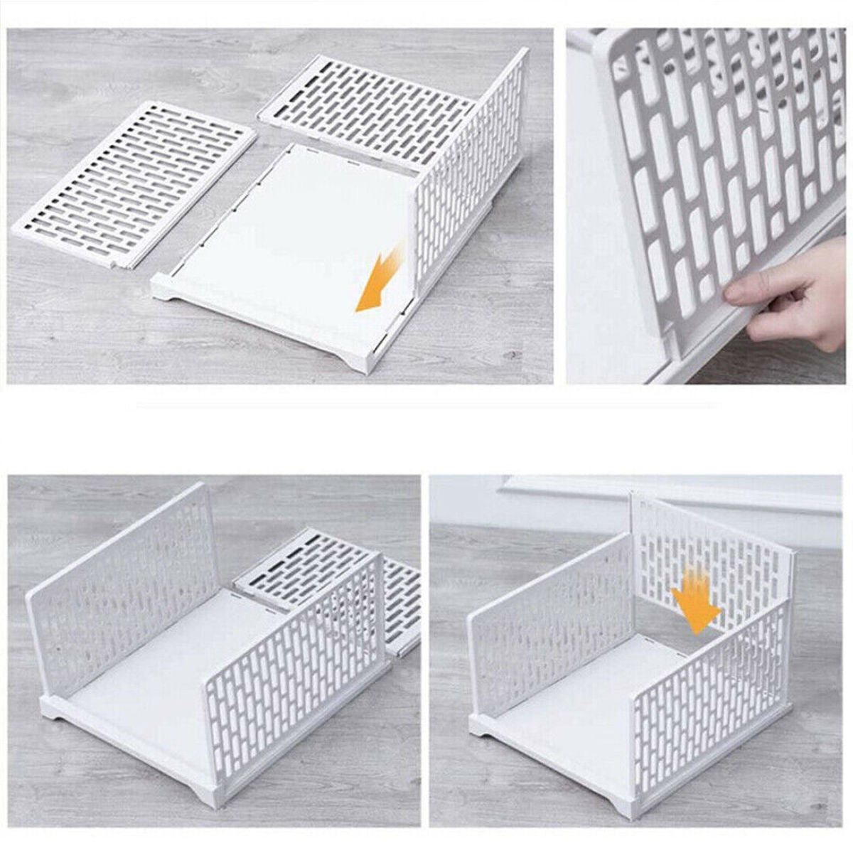 Stackable Wardrobe Drawer Organizers