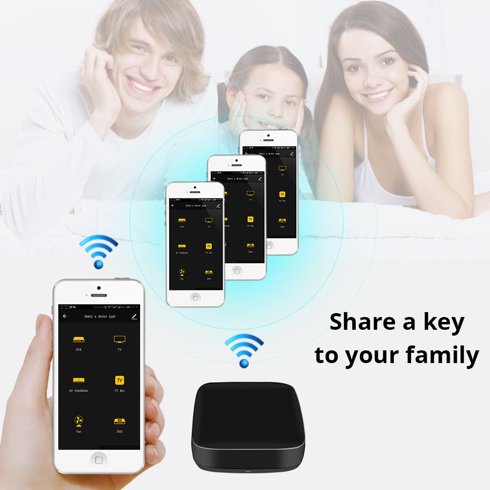 Smart IR hub Alexa Google Assistant compatible