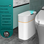 Smart Motion-Sensor Trash Can with Lid