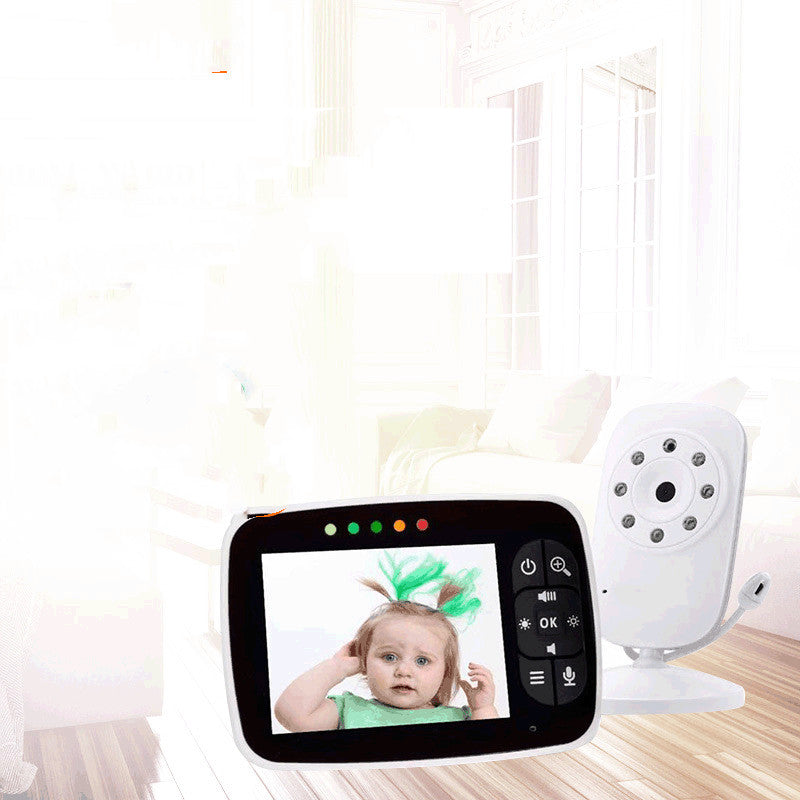 Baby monitor temperature monitoring display