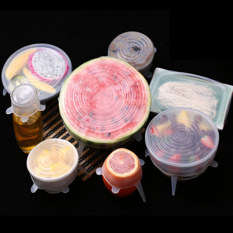 Silicone stretch lid flexibility
