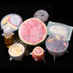 Silicone stretch lid flexibility