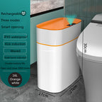 Smart Motion-Sensor Trash Can with Lid