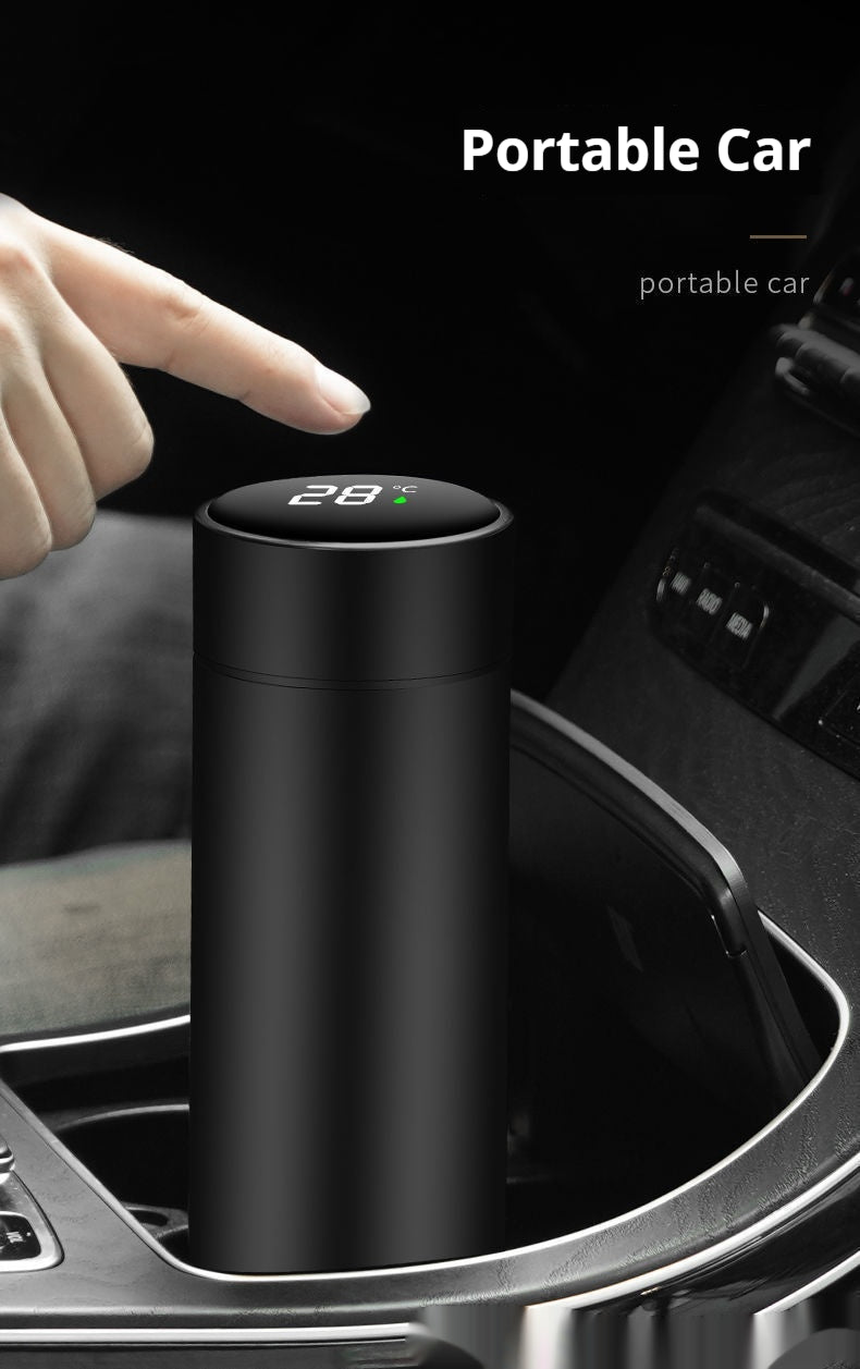 Smart Insulated Bottle with Temperature Display