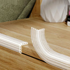 Edge guard strip on cabinet edge