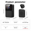 WiFi video doorbell camera and chime